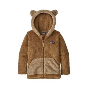 Patagonia Baby Toddler 2T Furry Friends Fleece Hoodie Toddler Bear Cub Ears